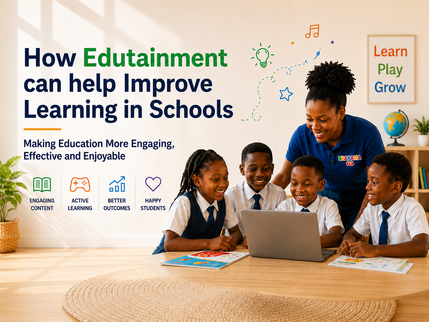 How Edutainment can help Improve Learning in Schools