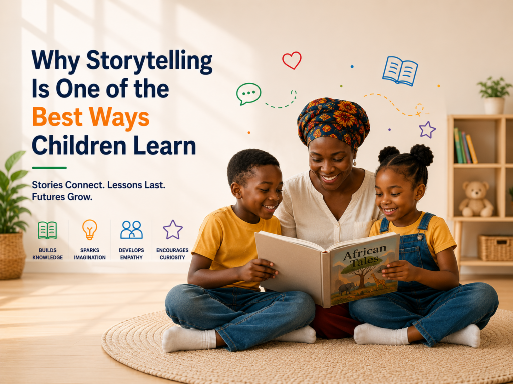 Why Storytelling Is One of the Best Ways Children Learn